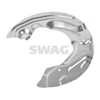 Déflecteur, disque de frein avant gauche SWAG 33 10 5743 pour SMART FORTWO 325 i xDrive - 218cv