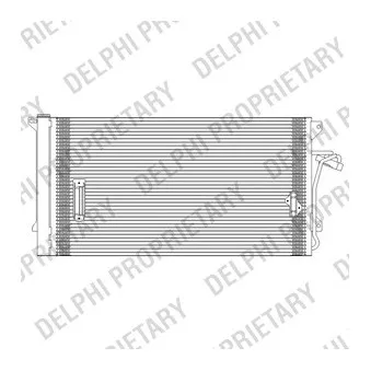 DELPHI TSP0225618 - Condenseur, climatisation