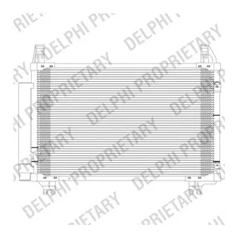 DELPHI TSP0225624 - Condenseur, climatisation