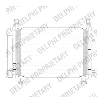 DELPHI TSP0225625 - Condenseur, climatisation