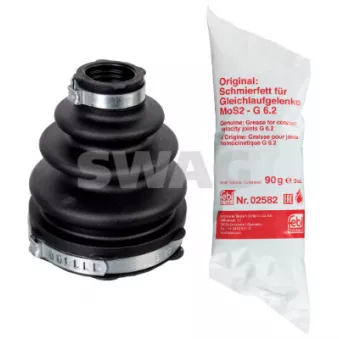 SWAG 33 10 6087 - Soufflets de cardan avant
