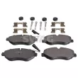 SWAG 33 10 6317 - Jeu de 4 plaquettes de frein avant