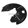 SWAG 33 10 6392 - Déflecteur, disque de frein arrière gauche