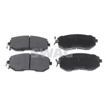 Jeu de 4 plaquettes de frein avant SWAG OEM 26296SC021
