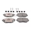 Jeu de 4 plaquettes de frein avant SWAG [33 10 6416]