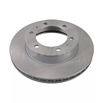 Jeu de 2 disques de frein avant SWAG 33 10 6511 pour TOYOTA HILUX 3.0 D 4WD - 163cv