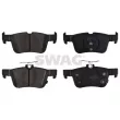 SWAG 33 10 6550 - Jeu de 4 plaquettes de frein arrière