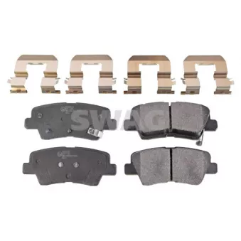Jeu de 4 plaquettes de frein arrière SWAG OEM 58302A6A30