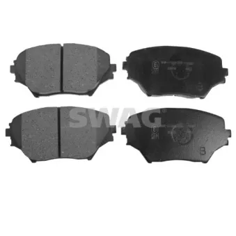 Jeu de 4 plaquettes de frein avant SWAG OEM 0446542080