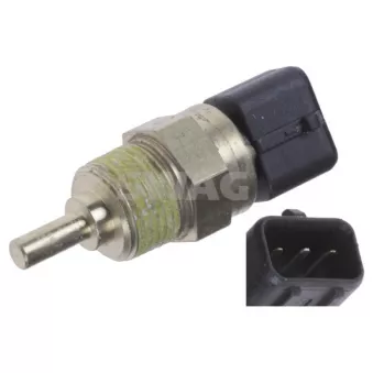 Sonde de température, liquide de refroidissement SWAG 33 10 6727 pour KIA PRO CEED 1.6 GDI - 135cv