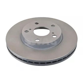Jeu de 2 disques de frein avant SWAG 33 10 6934 pour TOYOTA AURIS 1.4 D-4D - 90cv