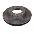 SWAG 33 10 7077 - Jeu de 2 disques de frein avant