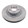 SWAG 33 10 7133 - Jeu de 2 disques de frein avant