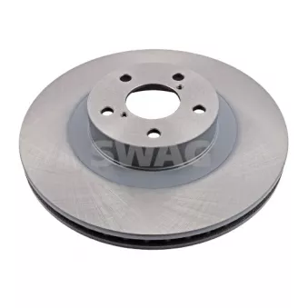 Jeu de 2 disques de frein avant SWAG 33 10 7133 pour SUBARU LEGACY 2.0 D - 150cv