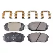 SWAG 33 10 7190 - Jeu de 4 plaquettes de frein avant