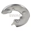 Déflecteur, disque de frein arrière gauche SWAG [33 10 7220]