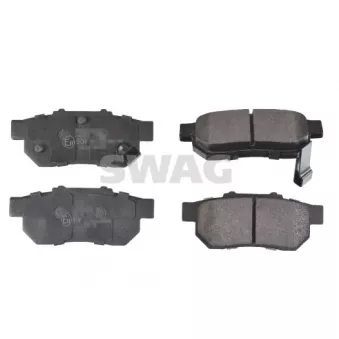 Jeu de 4 plaquettes de frein arrière SWAG OEM 43022TARG00