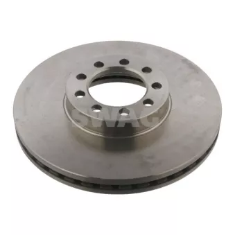 Jeu de 2 disques de frein avant SWAG 33 10 7365 pour IVECO DAILY 65C15 - 146cv
