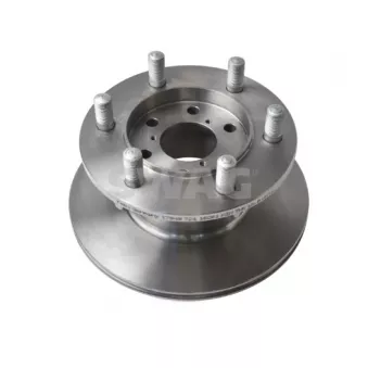 Jeu de 2 disques de frein avant SWAG 33 10 7395 pour IVECO DAILY 30-8 75cv