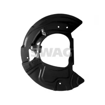 Déflecteur, disque de frein avant gauche SWAG 33 10 7465 pour BMW X5 xDrive 50 i - 408cv