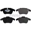 Jeu de 4 plaquettes de frein avant SWAG [33 10 7494]