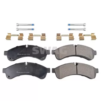 Jeu de 4 plaquettes de frein arrière SWAG OEM 500055652