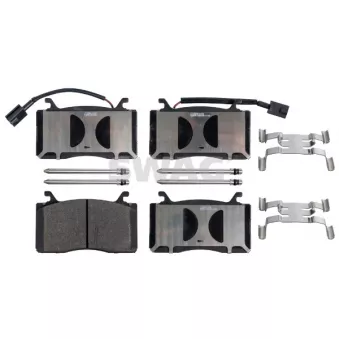 Jeu de 4 plaquettes de frein avant SWAG OEM 77368321