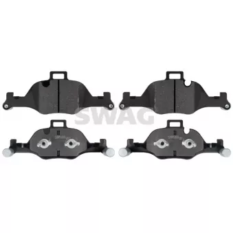 Jeu de 4 plaquettes de frein avant SWAG OEM 34116883469