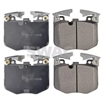 Jeu de 4 plaquettes de frein avant SWAG OEM 34116872750