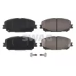SWAG 33 10 8026 - Jeu de 4 plaquettes de frein avant