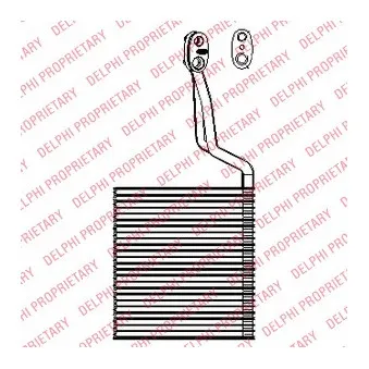 Evaporateur climatisation DELPHI TSP0525196