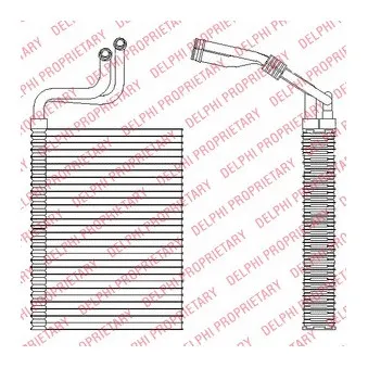 Evaporateur climatisation DELPHI TSP0525197