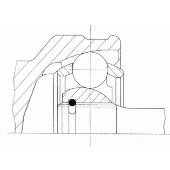 LÖBRO 303288 - Embout de cardan avant (kit de réparation)