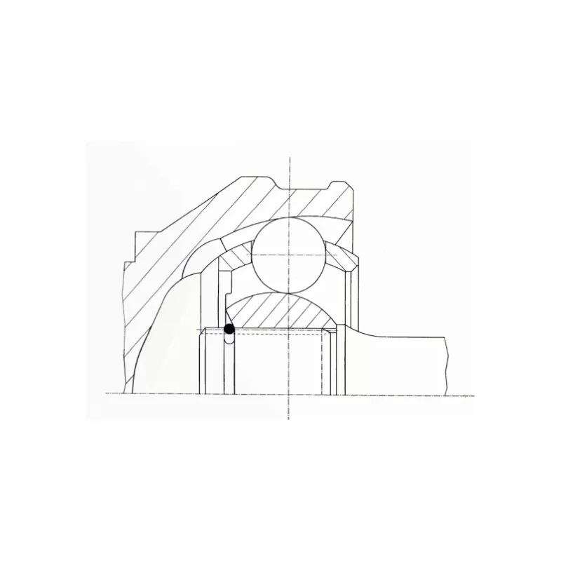 Embout de cardan avant (kit de réparation) LÖBRO 303590 - Visuel 1