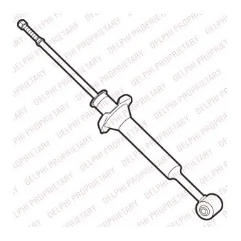 Jeu de 2 amortisseurs arrière DELPHI OEM 4853169416