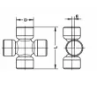 LÖBRO U 358 - Joint, arbre longitudinal