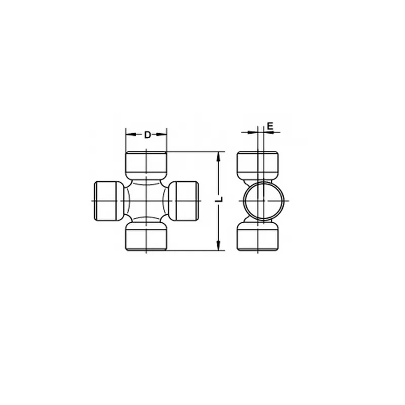 Joint, arbre longitudinal LÖBRO U 358 - Visuel 1