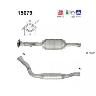 Catalyseur AS 15679