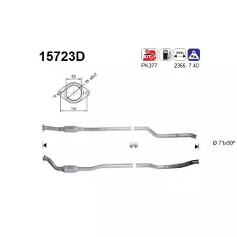 AS 15723D - Catalyseur