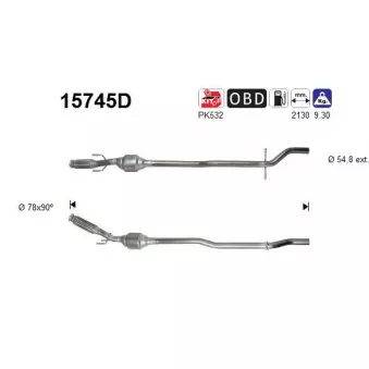 Catalyseur AS [15745D]