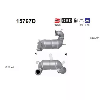 AS 15767D - Catalyseur