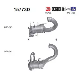 AS 15773D - Catalyseur