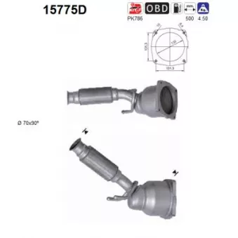 AS 15775D - Catalyseur