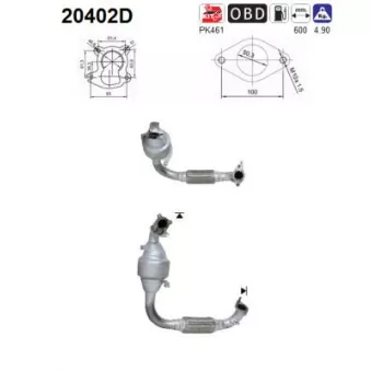 AS 20402D - Catalyseur