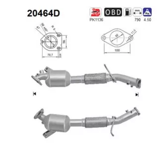 AS 20464D - Catalyseur