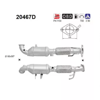 Catalyseur AS [20467D]