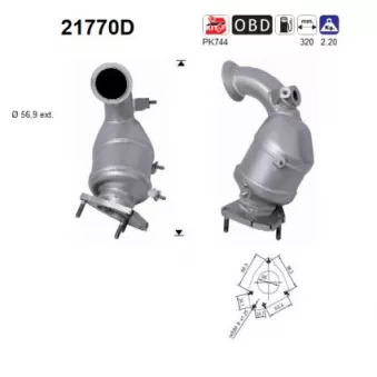 AS 21770D - Catalyseur
