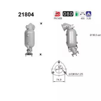 AS 21804 - Catalyseur