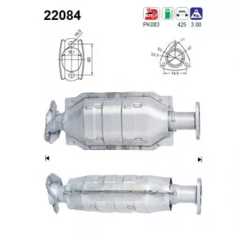 AS 22084 - Catalyseur