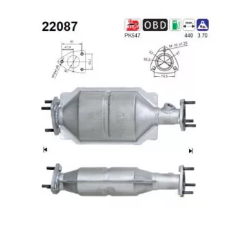 AS 22087 - Catalyseur